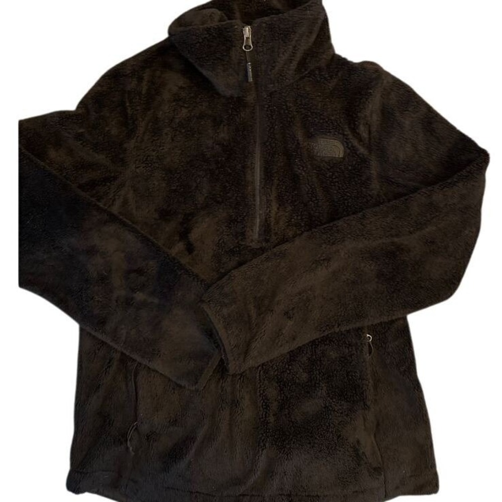 The North Face Fleece Half-Zip Jacket Black Women's Size M